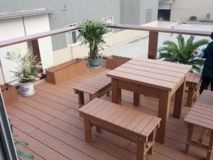 Composite Outdoor Decking Material